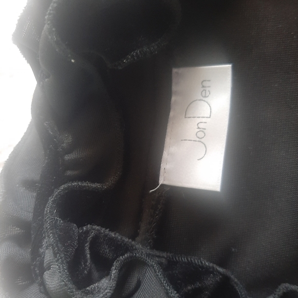 Velvet open front sweater - Picture 2 of 3